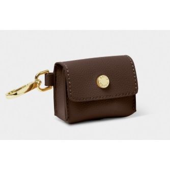 Chocolate Evie Clip-On Airpod Case
