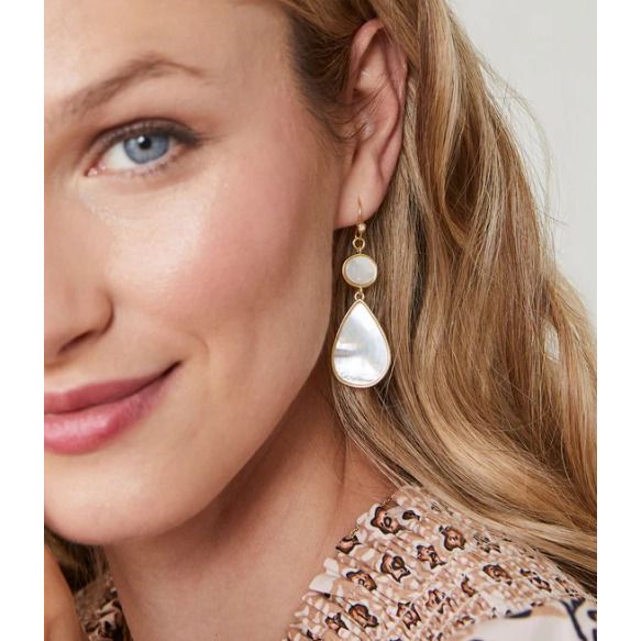 Mother of Pearl Batina Earrings