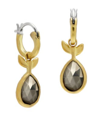 Wildkeeper Pyrite Drop Earrings