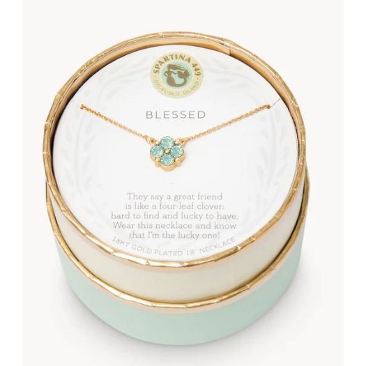 Necklace Blessed Clover