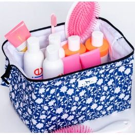 Garden Gate Big Mouth Makeup Bag