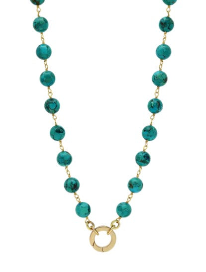 Infinite sky Turquoise Ensemble Necklace