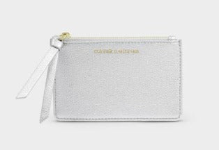 Silver Hallie Coin & Card Holder