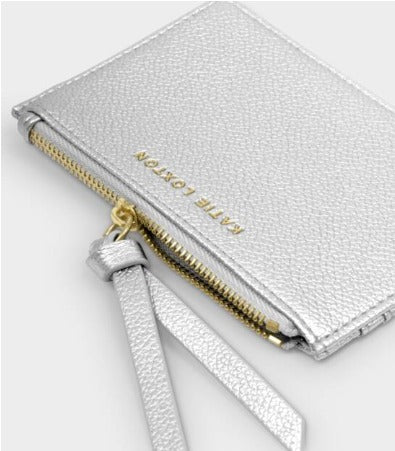 Silver Hallie Coin & Card Holder
