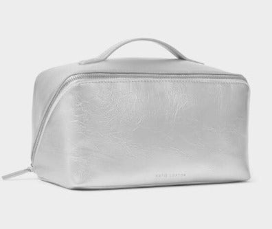 Patent Crackle Large Makeup & Wash Bag