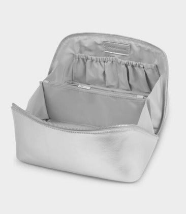 Patent Crackle Large Makeup & Wash Bag