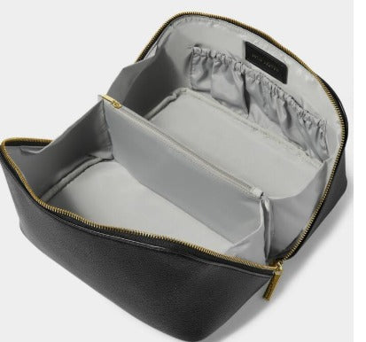 Large Make Up And Toiletry Bag in Black