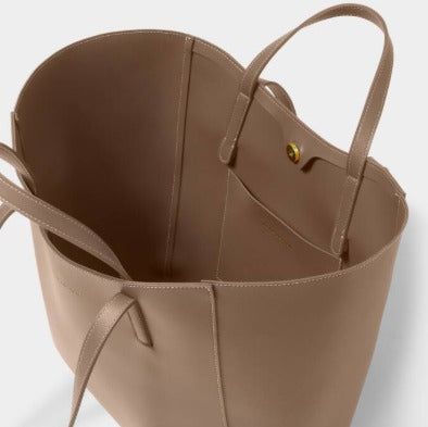 Perri Tote Bag in Mocha