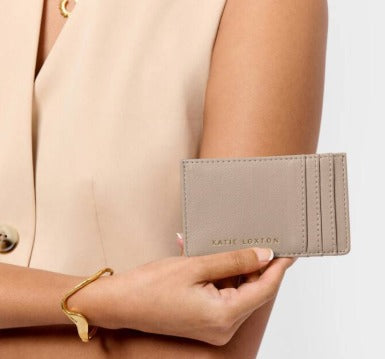 LAILA SLIM CARDHOLDER Light Taupe