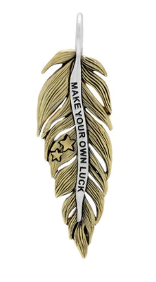 Lucky Feather Pendant