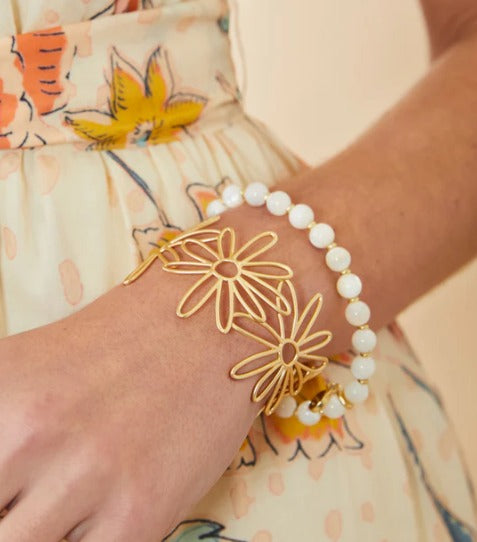 Happy Daisy Cuff Gold
