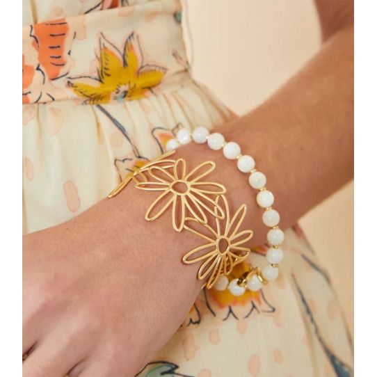 Happy Daisy Cuff Gold