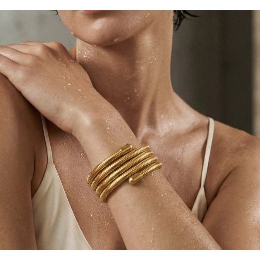 Krishna Coil Wrap Bracelet