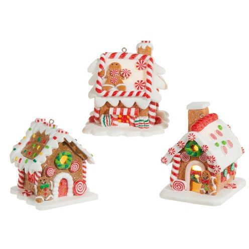 Lighted Gingerbread House