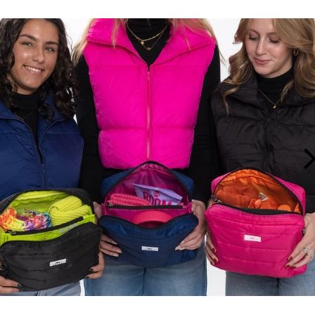 Pink Puffer All Inclusive Travel Organizer