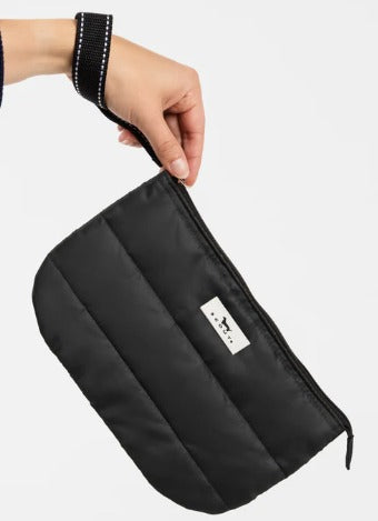 Black Puffer Roamy Wristlet