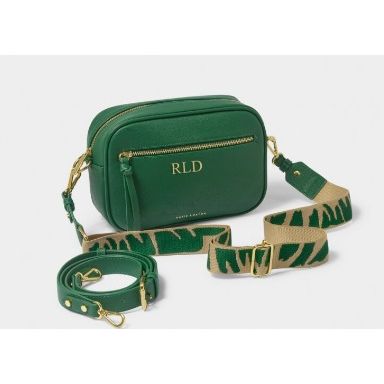 HALLIE CROSSBODY BAG | Emerald Green
