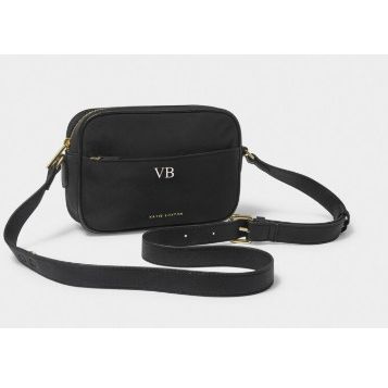 NYLON-LUXE CAMERA BAG | Black