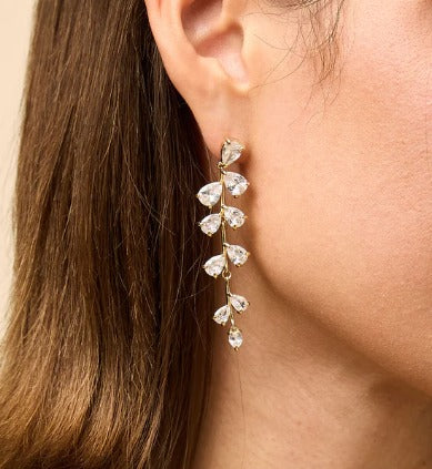 Henrietta Earrings Crystal