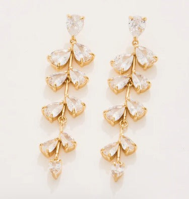 Henrietta Earrings Crystal