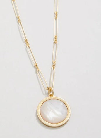 Franklin Necklace 24" Mother-of-Pearl