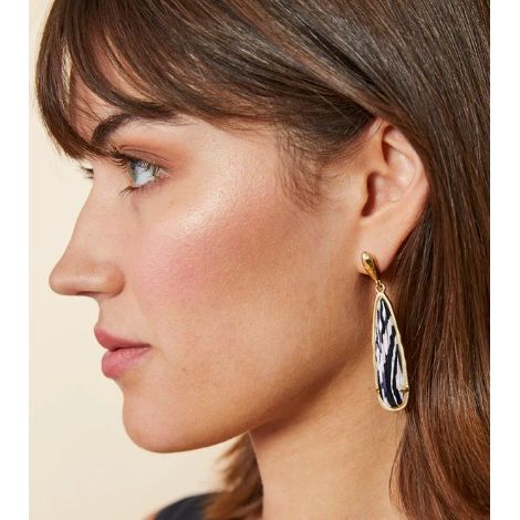 Satulah Drip Earrings Black