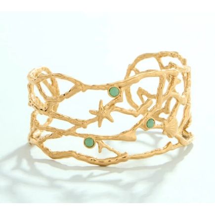 Coral Reef Cuff Sea Foam
