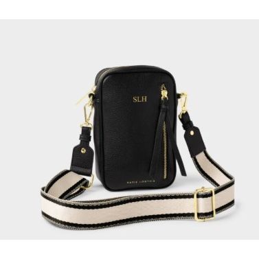 HALLIE SMALL CROSSBODY BAG Black