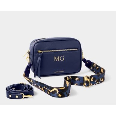 Midnight Blue Hallie Crossbody Bag