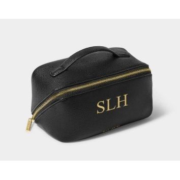 Black Medium Makeup And Toiletry Bag