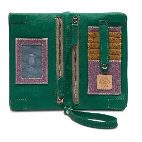 Teal Uptown Crossbody