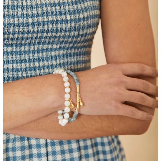 Bryant Stretch Bracelet 8mm Mother-of-Pearl