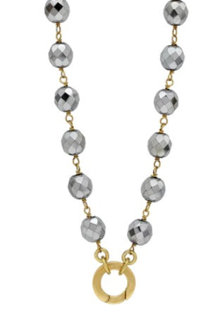 Ensemble Necklace - Bright Silver - 18"
