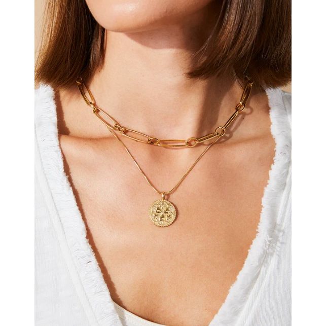 Lucky in Love Talisman Necklace 18"