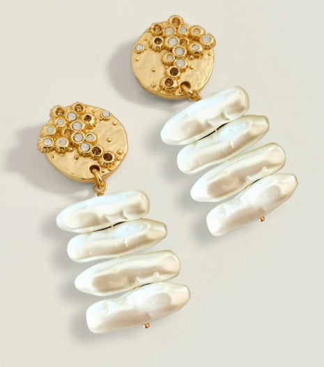 Morgana Earrings Pearl