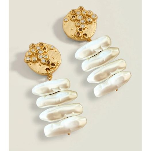 Morgana Earrings Pearl