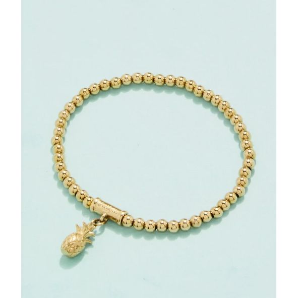 Charming Stretch Bracelet Pineapple 4mm
