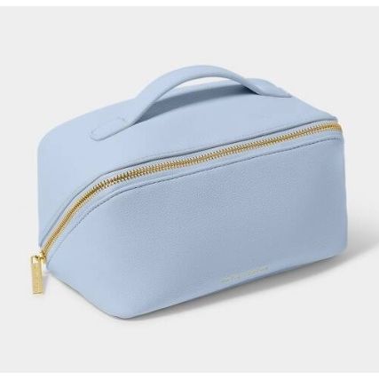 MEDIUM MAKE UP WASH BAG Blue Aura