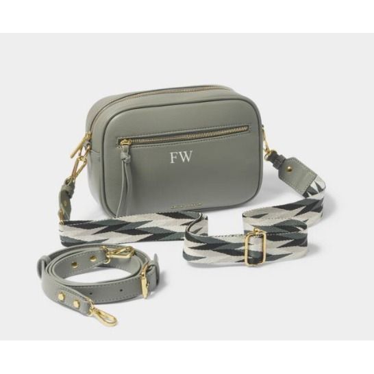 Graphite Green Hallie Crossbody Bag