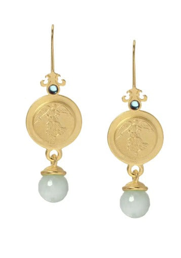 Prefere Earrings – Aquamarine