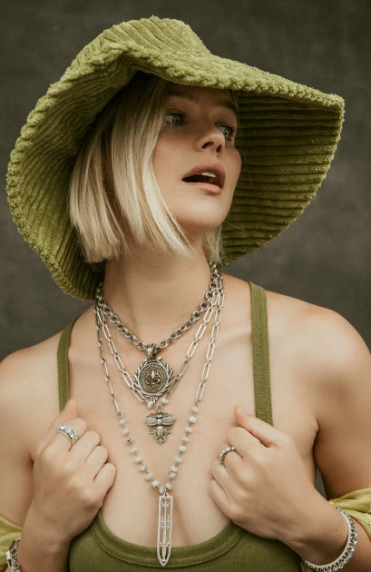 Karine Necklace – Moonstone