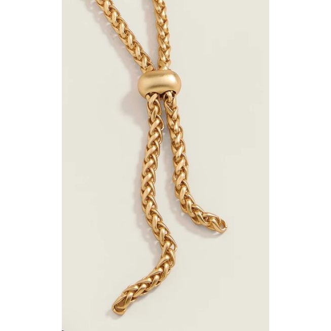 Goddess Lariat Necklace 18"