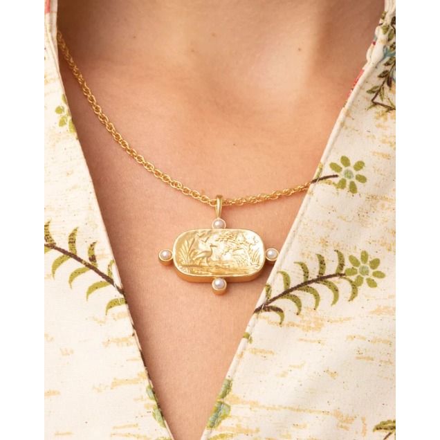 Salt Marsh Necklace 18"