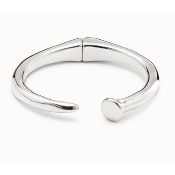 Nail shaped bangle bracelet