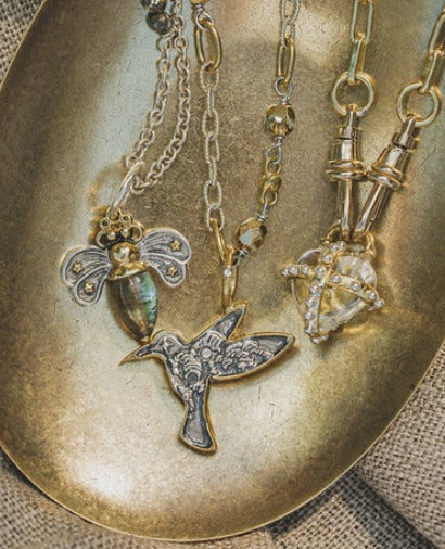 Lightwing Hummingbird Charm