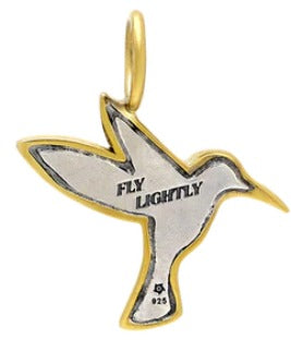 Lightwing Hummingbird Charm