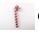 RED & WHITE PEPPERMINT CANDY CANE