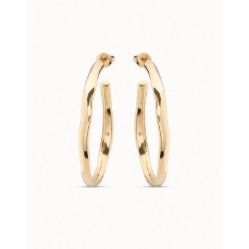 Open hoop earrings