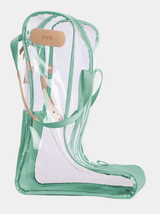 Clear Tall Boot Bag