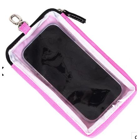 Red Violet Woven Call Me Maybe Phone Pouch